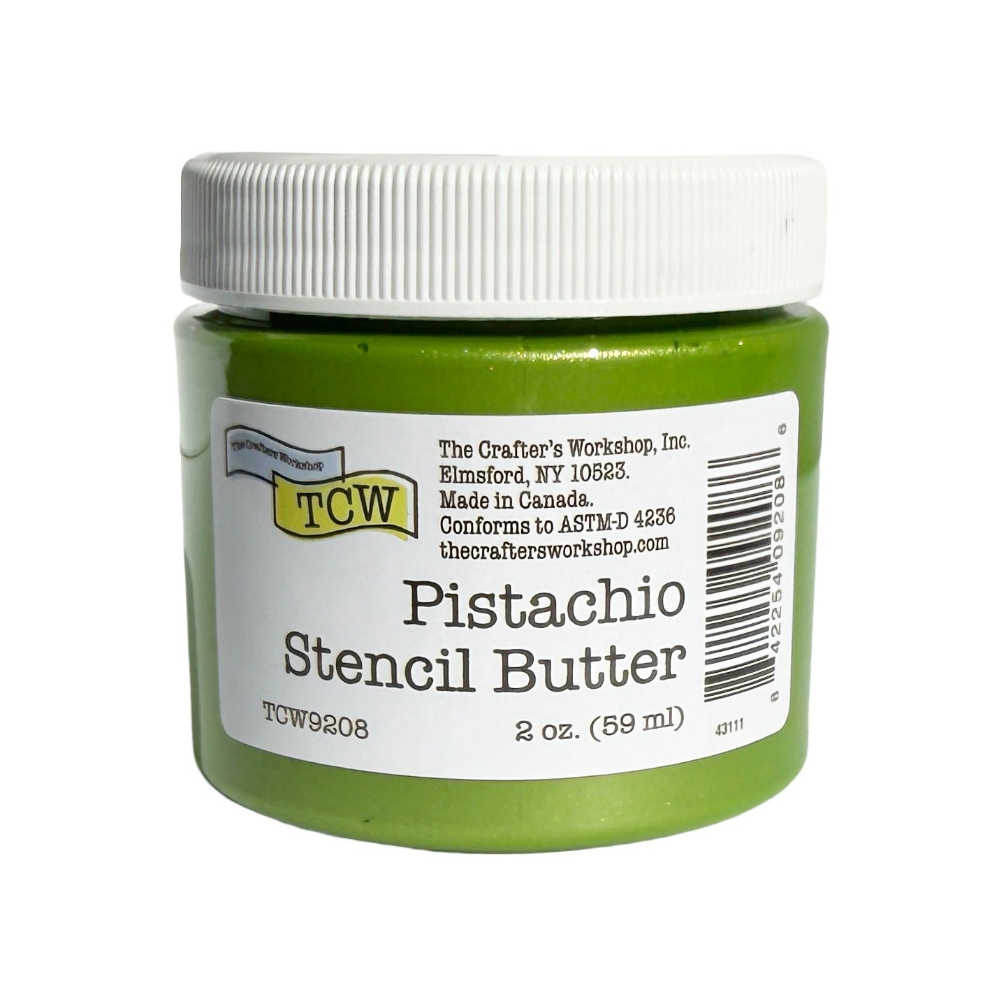 The Crafters Workshop - Stencil Butter - TCW9208 Pistachio 2oz.