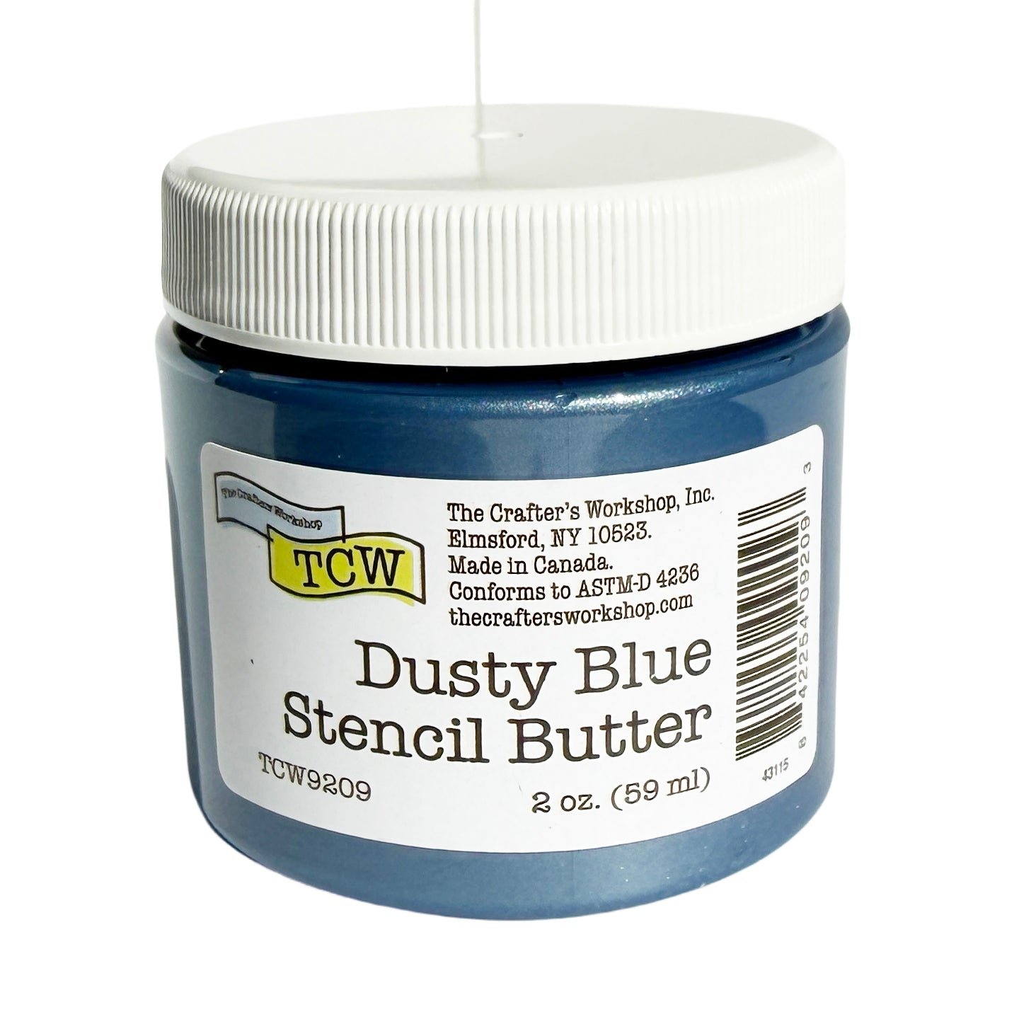 The Crafters Workshop - Stencil Butter - TCW9209 Dusty Blue 2oz.