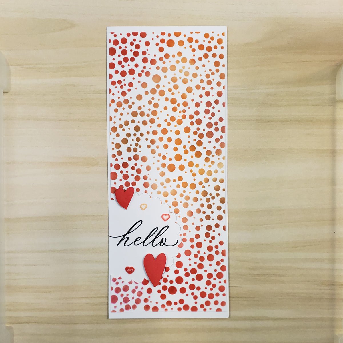 The Crafters Workshop - 6x6 Stencils - Random Bubbles - TCW975s