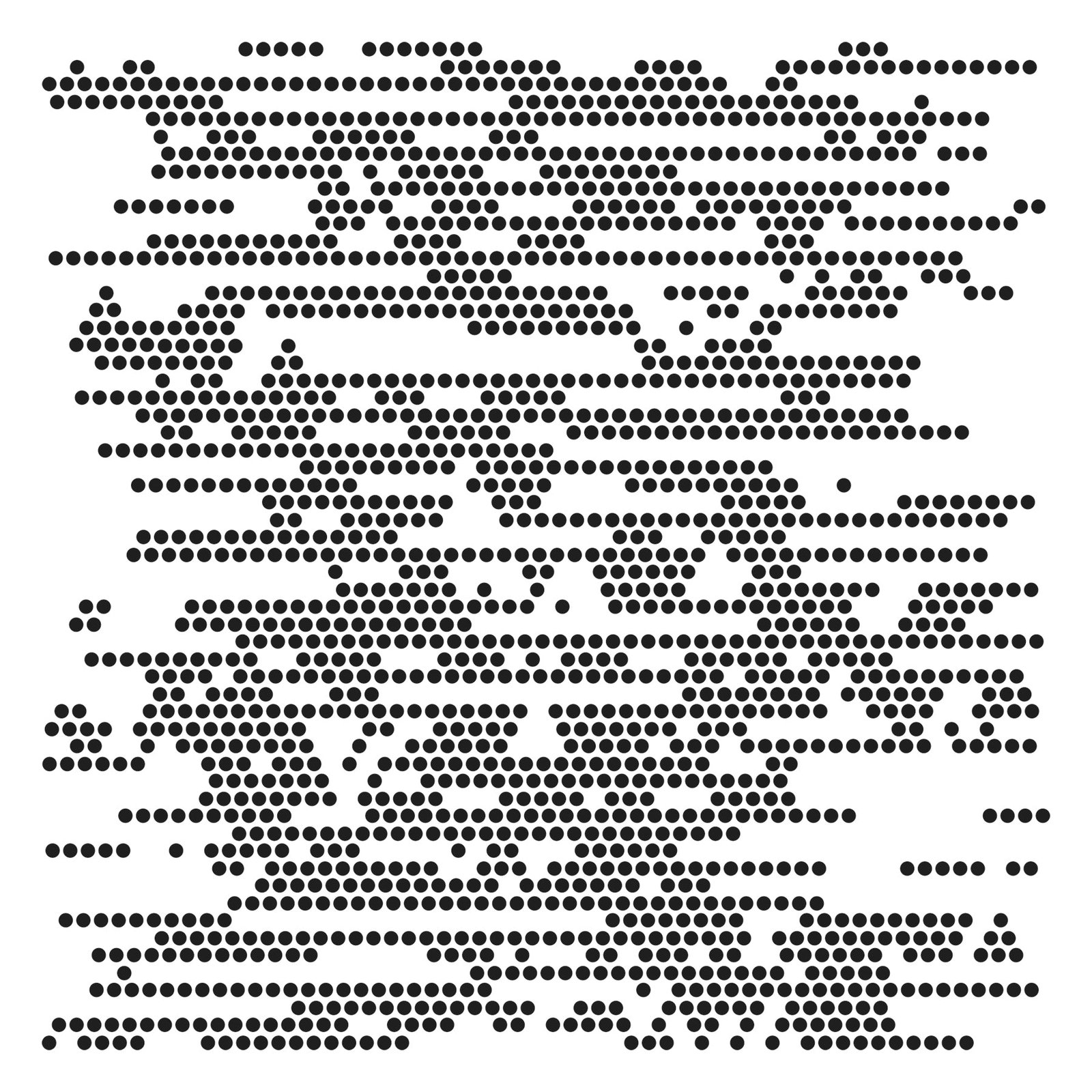 The Crafters Workshop - 6x6 Stencils - Dots Everywhere - TCW1092s