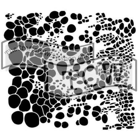 The Crafters Workshop - 6x6 Stencils - Cell Theory - TCW357s