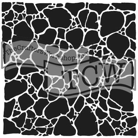 The Crafters Workshop - 6x6 Stencils - Organic Matter - TCW564s