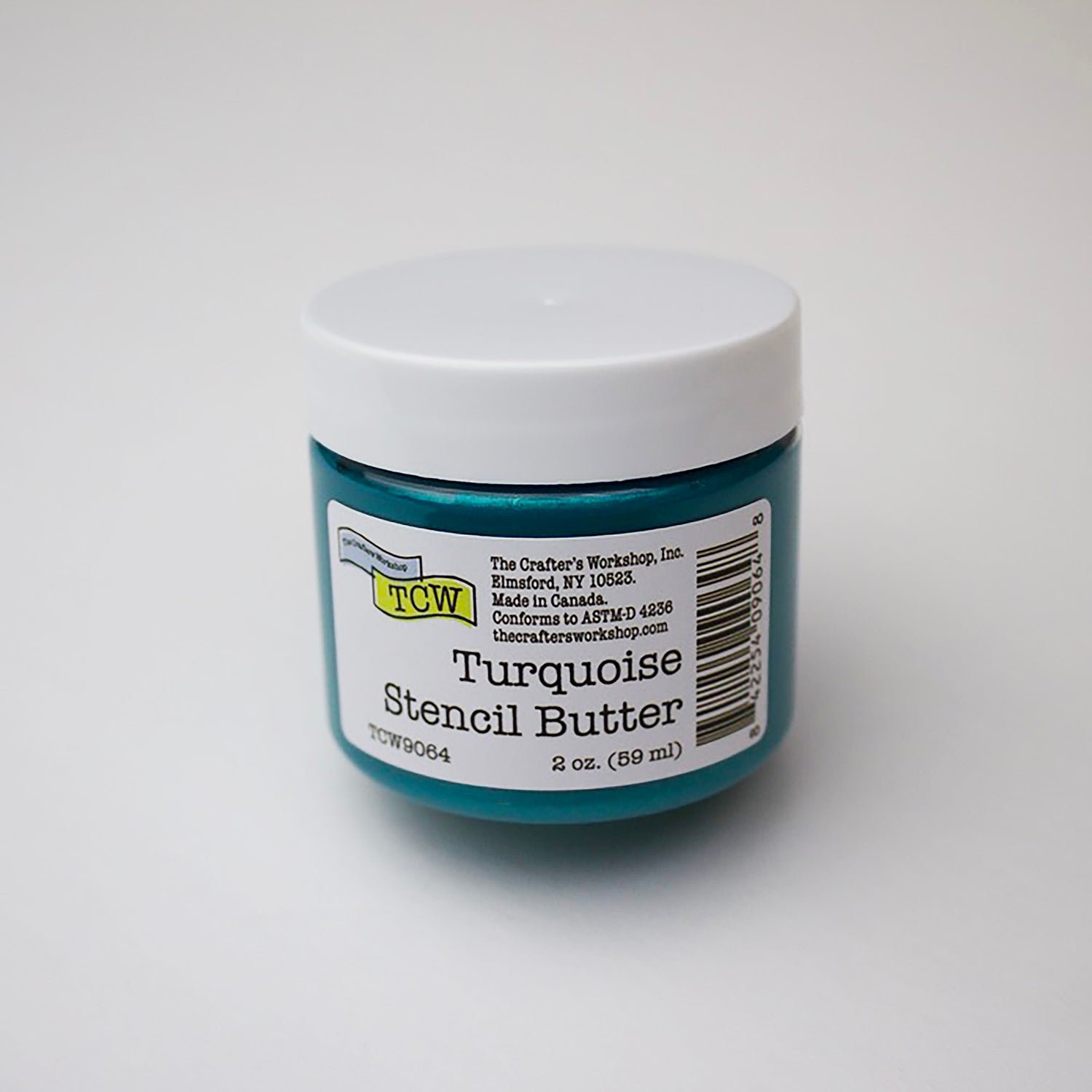 The Crafters Workshop - Stencil Butter - Turquoise 2oz.