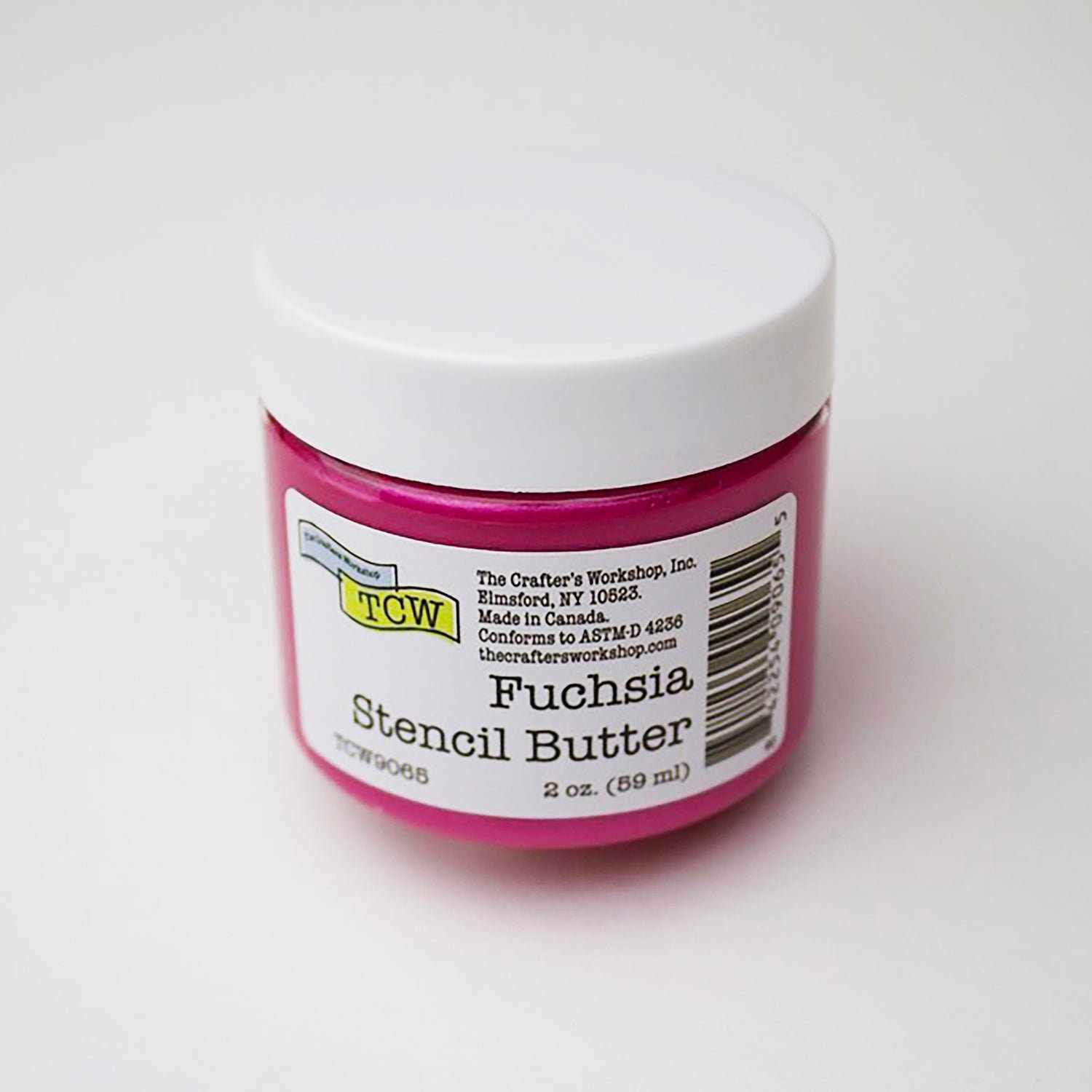 The Crafters Workshop - Stencil Butter - Fuchsia 2oz.