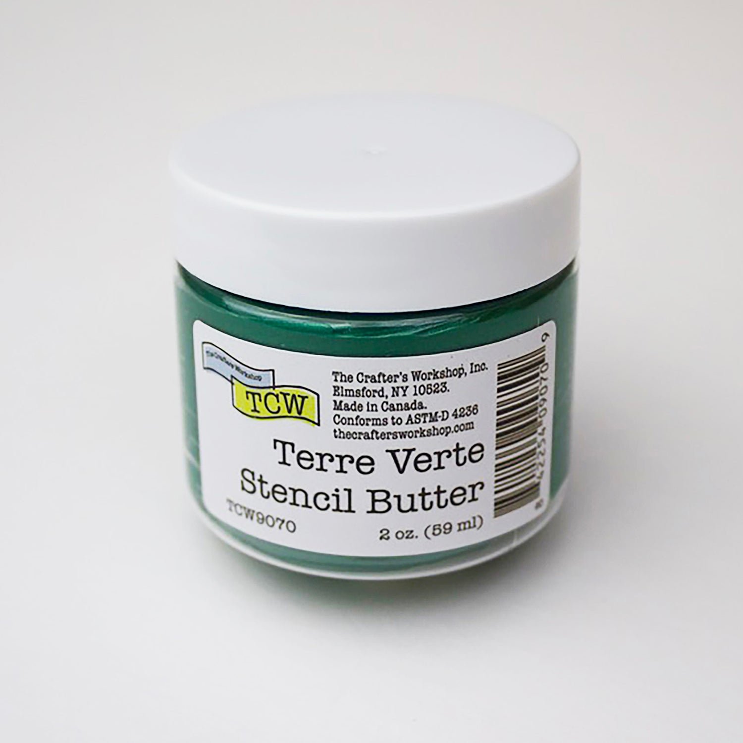 The Crafters Workshop - Stencil Butter - Terre Verte 2oz.