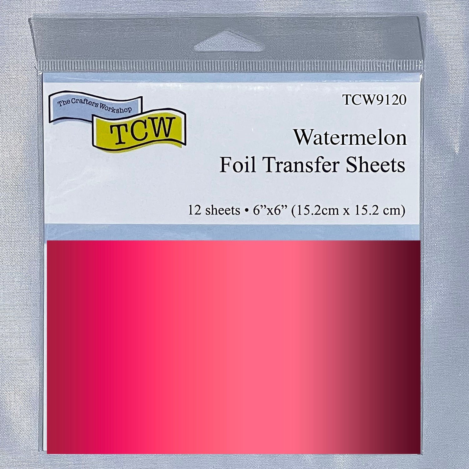 The Crafters Workshop - Foil Transfer Sheets 6x6 Watermelon - TCW9120