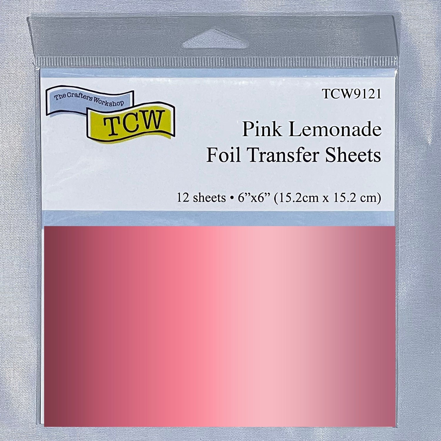 The Crafters Workshop - Foil Transfer Sheets 6x6 Pink Lemonade - TCW9121
