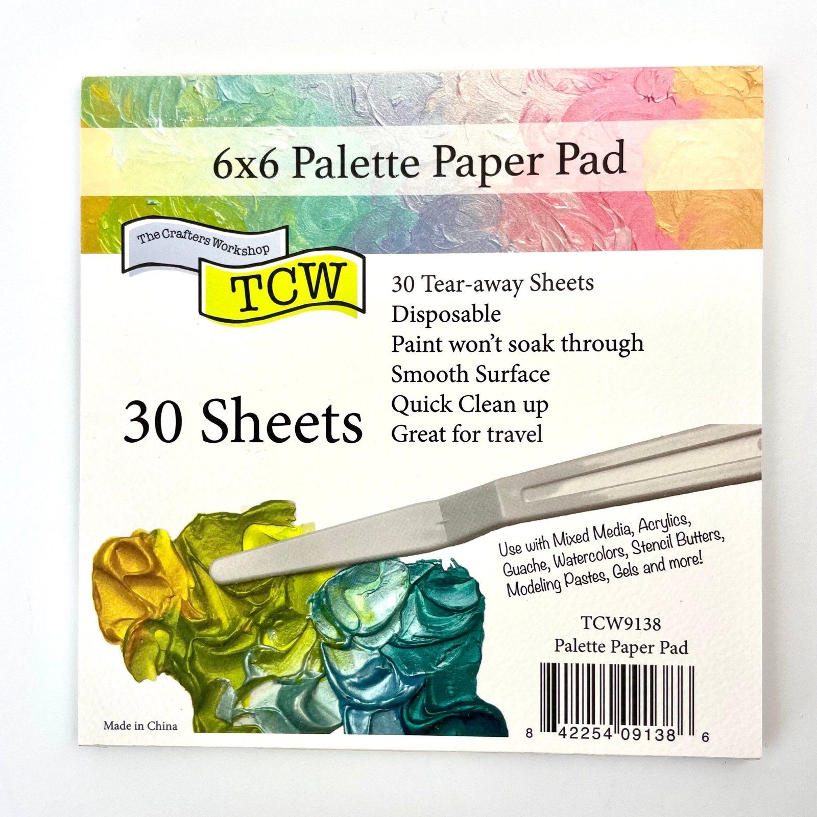 The Crafters Workshop - TCW9138 Palette Paper Pad (30 sheets)