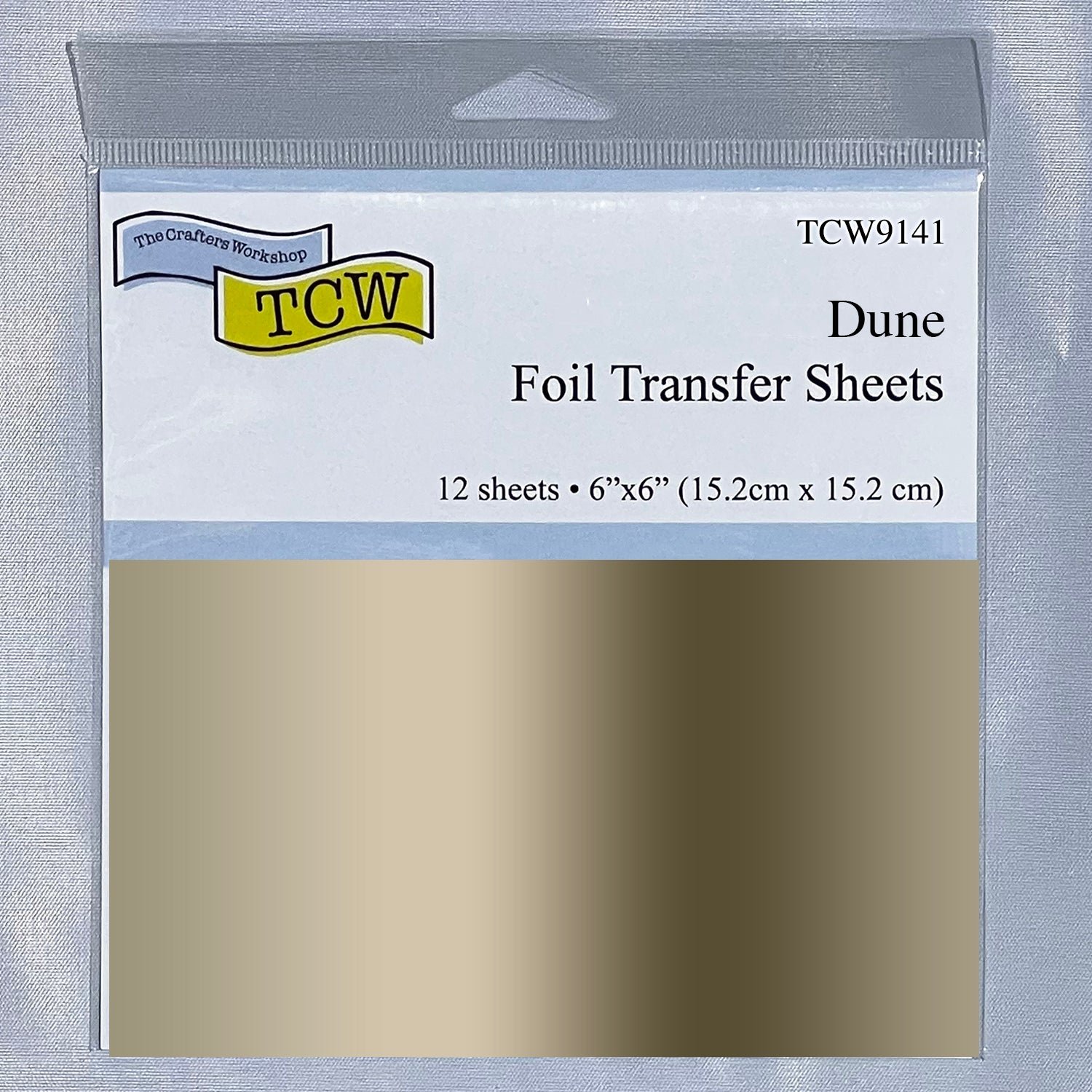 The Crafters Workshop - Foil Transfer Sheets 6x6 Dune - TCW9141
