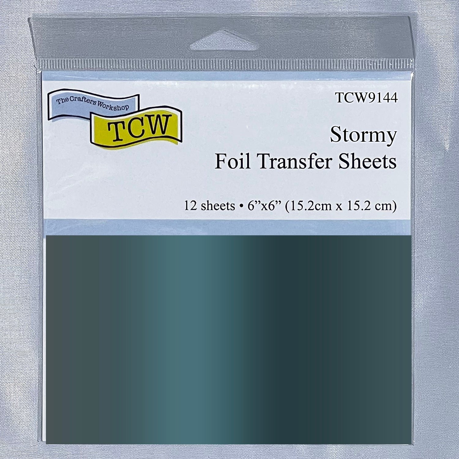 The Crafters Workshop - Foil Transfer Sheets 6x6 Stormy - TCW9144