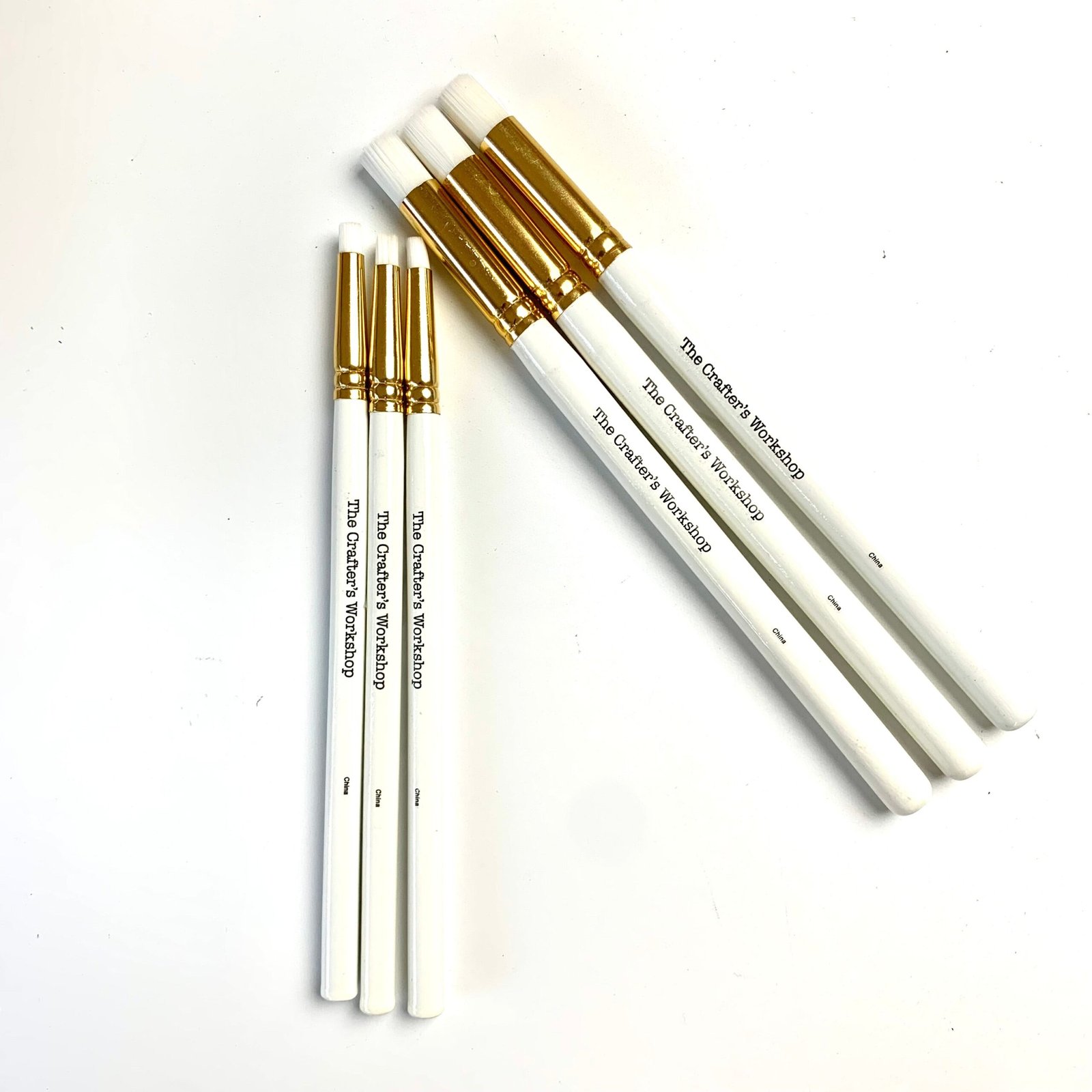 The Crafters Workshop - TCW9153 Multi pack Stencil Blending Brushes set of 6
