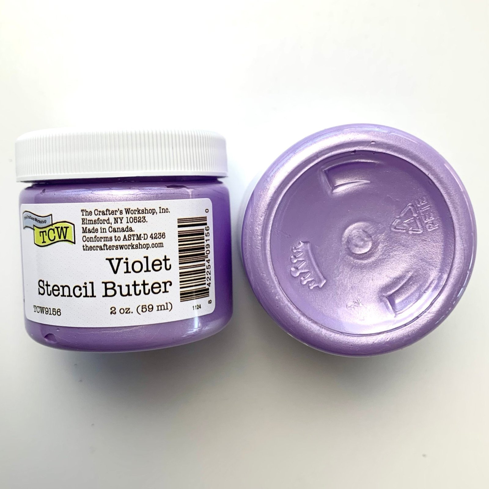 The Crafters Workshop - Stencil Butter - Violet 2oz.